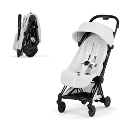 Cybex Coya 2 Style Matt Black Off White wózek spacerowy