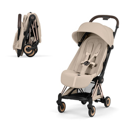 Cybex Coya 2 Style Rosegold Cozy Beige wózek spacerowy
