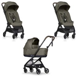 Bumprider Connect Mini Zielony wózek 2w1 bliźniaczy rok po roku