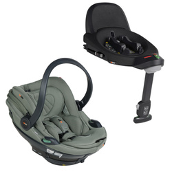 BeSafe Go Beyond 2 Pastelowa Oliwka zestaw z bazą Beyond