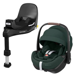 Maxi Cosi Pebble 360 Pro2 Twillic Green Fotelik samochodowy z Bazą
