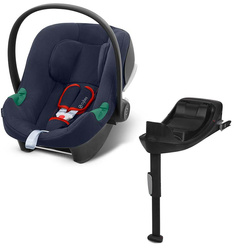 Cybex Aton B2 i-Size Bay Blue z Bazą One Fotelik samochodowy 0-13 kg