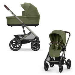 Cybex Talos S Lux Moss Green wózek 2w1 głęboko-spacerowy 