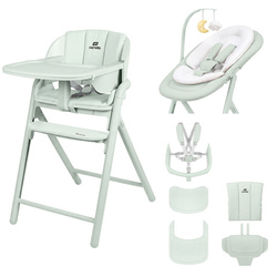 Carrello Tenero CRL-9507 Elysium Green krzesełko do karmienia