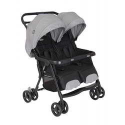 Graco Duorider Steeple Grey wózek bliźniaczy