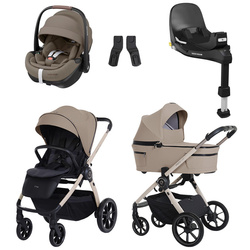 Espiro Yoga Assana Lotos Voice of Nature wózek 4w1 z fotelikiem Maxi Cosi Pebble 360 Pro2 i bazą FamilyFix 360 