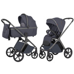 Carrello Vector CRL-6550 Plum Grey wózek 2w1 głęboko-spacerowy