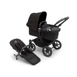 Bugaboo Donkey 5 Mono Black/Midnight Black wózek 2w1 głęboko-spacerowy