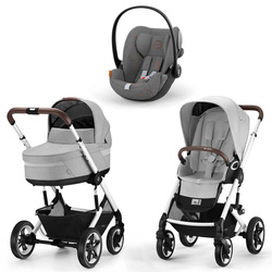 Cybex Talos S Lux Lava Grey wózek 3w1 z fotelikiem Cybex Cloud G i-Size