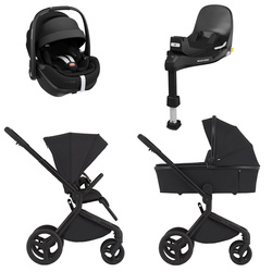 Anex Flo Lungo zestaw 4w1 z fotelikiem Maxi Cosi Pebble 360 Pro2 i bazą FamilyFix 360 Pro