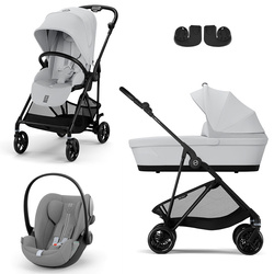 Cybex Melio 2025 Fog Grey zestaw 3w1 z fotelikiem Cybex Cloud G i-Size