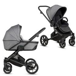 Noordi Aqua V.2 Dark Grey wózek głęboko-spacerowy 2w1 