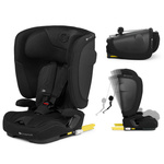 Kinderkraft FIX2GO Czarny fotelik samochodowy 76-150 cm (9-36 kg)
