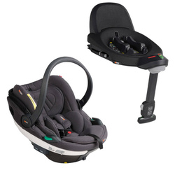 BeSafe BeSafe Go Beyond Dark Grey Melange fotelik z bazą Beyond zestaw 40-87 cm