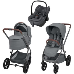Maxi-Cosi Oxford+ 3w1 z fotelikiem Pebble Slide Pro Moon Graphite