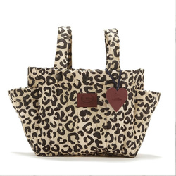 La Millou Organizer Ortalionowy do wózka Leopard Cream