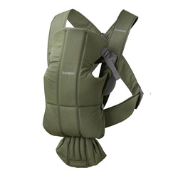 BabyBjorn nosidełko Mini Woven Ciemnozielony