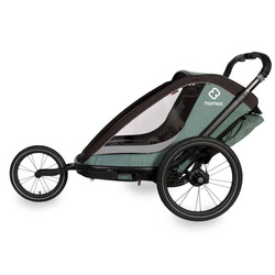 Hamax Cocoon One przyczepka rowerowa z zestawem do biegania