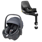 Maxi Cosi Pebble 360 Essential Graphite Fotelik samochodowy z bazą FamilyFix 360