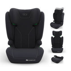 Kinderkraft I-Spark 2 Plus Czarny fotelik samochodowy 100-150 cm