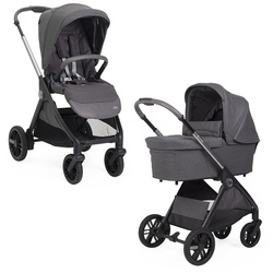 Chicco Bellagio 2 Black Satin wózek 2w1 głęboko-spacerowy z gondolą Flexi