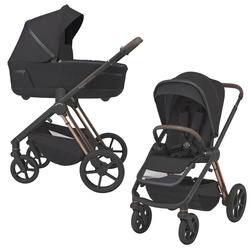 Espiro Miloo 2.0 Diamond Black wózek głęboko-spacerowy 2w1