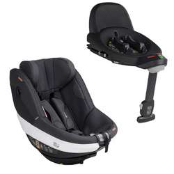 BeSafe Beyond 360 Antracyt Mesh fotelik fotelik z bazą Beyond zestaw 61 - 125 cm