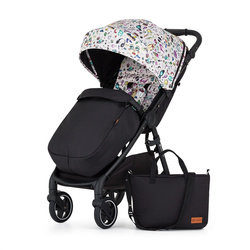 Petite&Mars Royal 3 Limited100 Tattoo stelaż Black wózek spacerowy