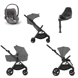 Anex iQ Basic Lune zestaw 5w1 z fotelikiem Cloud T i-Size Plus i bazą T