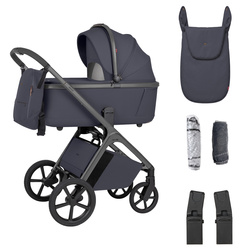 Carrello Vector CRL-6553 Plum Grey wózek 2w1 głęboko-spacerowy
