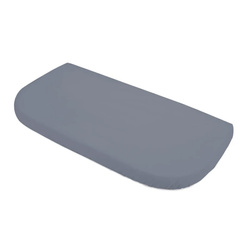 Waldin Prześcieradło do dostawki Łóżeczka 7w1 Grafitowe