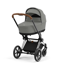 Cybex Priam 4.0 Chrome Brown Mirage Grey wózek głęboki