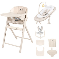 Carrello Tenero CRL-9507 Olympus Beige krzesełko do karmienia