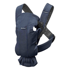 BabyBjorn nosidełko Mini 3D Mesh Ciemny Niebieski