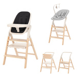 Carrello Ergo CRL-16701 Obsidian Black krzesełko do karmienia