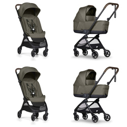 Bumprider Connect Mini Zielony wózek 2w1 bliźniaczy
