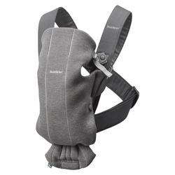 BabyBjorn nosidełko Mini Jersey Ciemny Szary