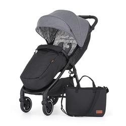 Petite&Mars Royal 3 Ultimate Grey stelaż Black wózek spacerowy