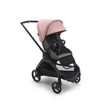 Bugaboo Dragonfly wózek spacerowy rama Black/Grey Melange-Morning Pink