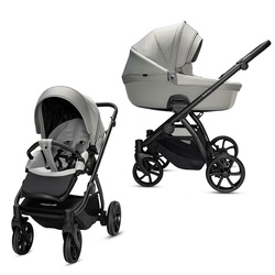 Noordi Fjordi V.2 Grey wózek głęboko-spacerowy 2w1 