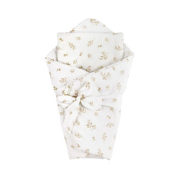 Waldin pościel niemowlęca Rożek 2 w 1 Zielone Gałązki