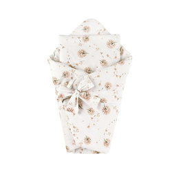 Waldin pościel niemowlęca Rożek 2 w 1 Zielone Gałązki