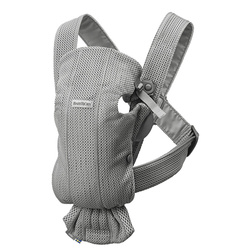 BabyBjorn nosidełko Mini 3D Mesh Szary