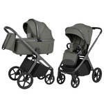 Carrello Vector F CRL-6700 Calm Green wózek dziecięcy 2w1 ze składaną gondolą