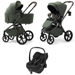Future Calvio Shadow Pine wózek 3w1 z Maxi-Cosi Pebble Slide Pro